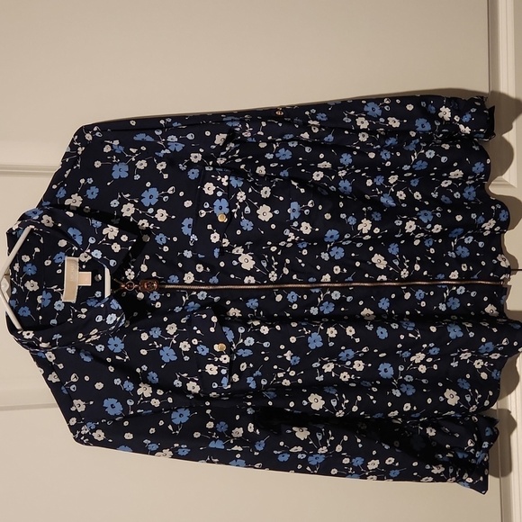 Michael Kors Blouse Flower Print - Picture 1 of 4